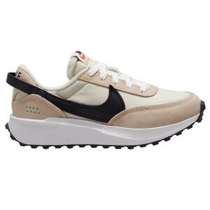Nike Waffle Debut Cream and Black Athletic Shoes